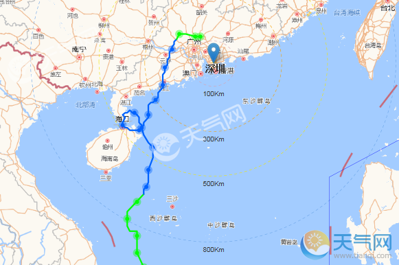 十六号台风最新路径监测与分析报告