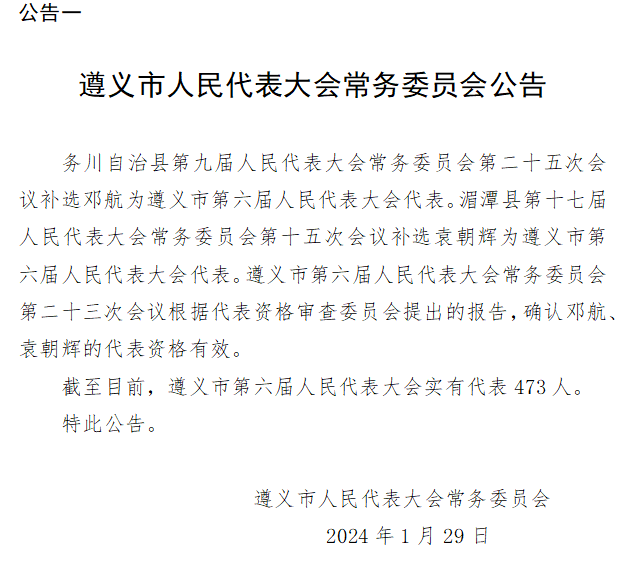 遵义市委重塑领导团队推动城市新发展，最新人事任免揭晓