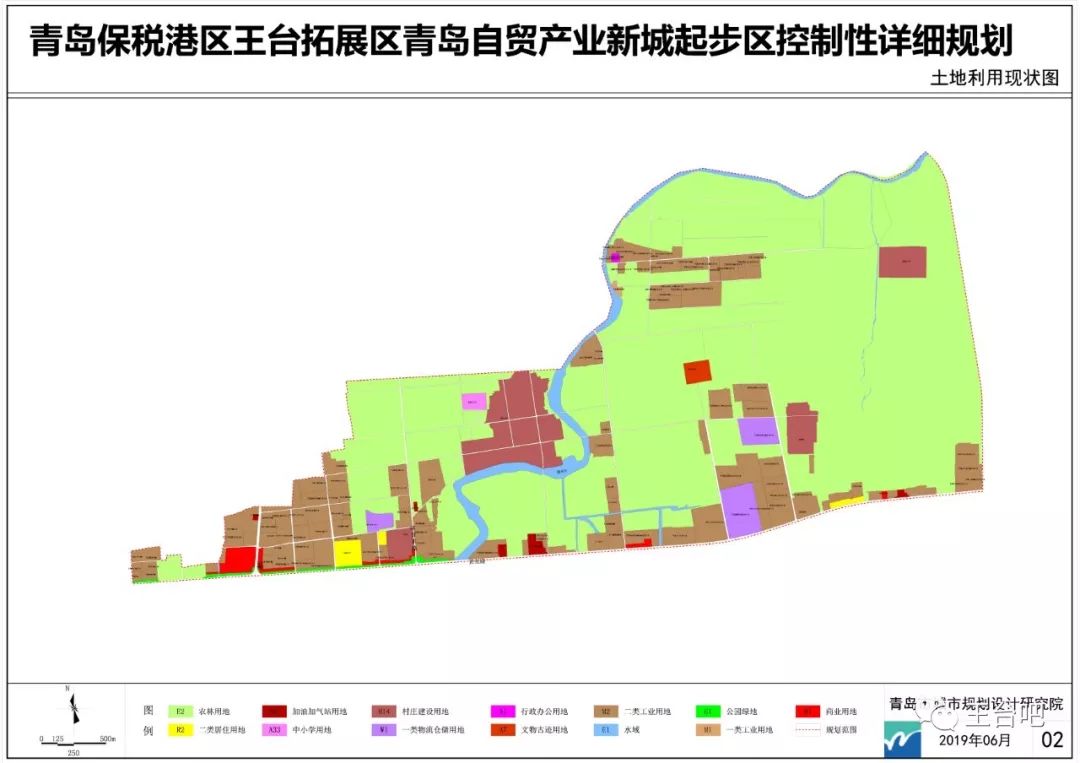 王台拓展区规划图，塑造未来城市新面貌的蓝图