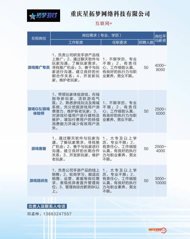 永川最新招聘信息与职位全面解读