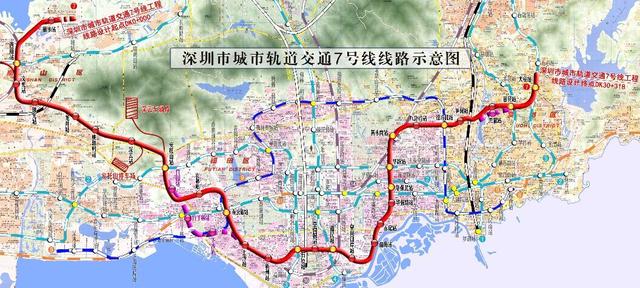 深圳地铁17号线最新线路图详解