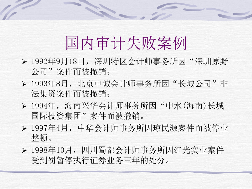 最新审计失败案例深度剖析