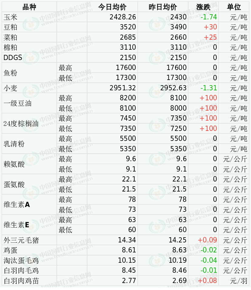 玉米最新价格行情解析