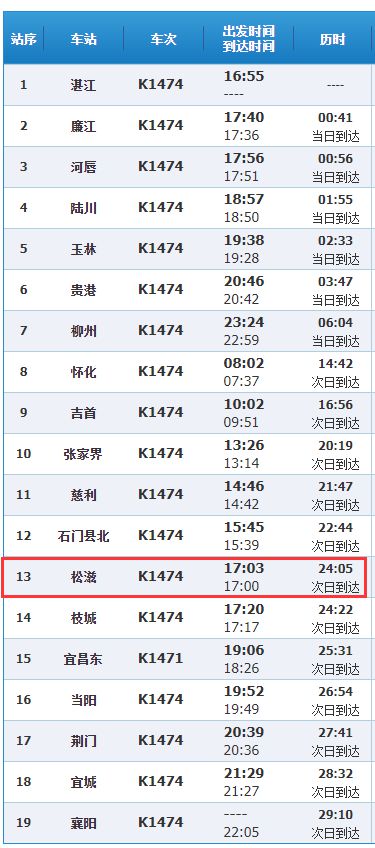 松滋火车站最新时刻表全面解析
